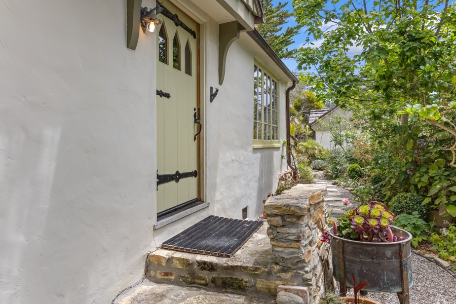 Actual main house front door