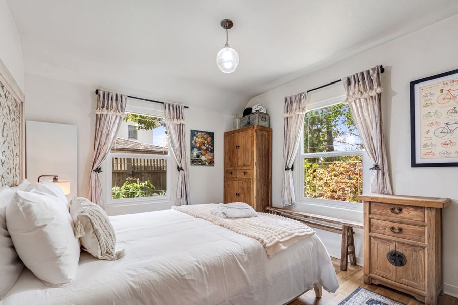 Primary bedroom wide view